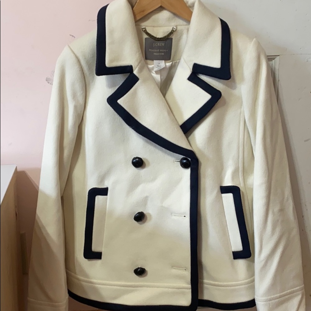 J.crew wool peacoat